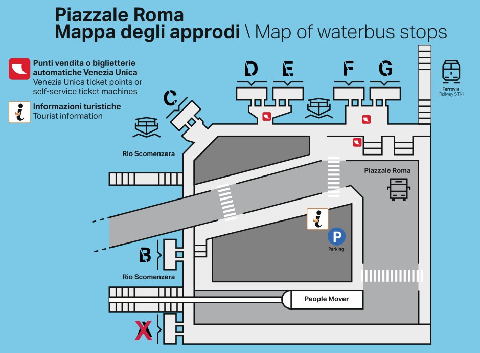 Schema Piazzale Roma